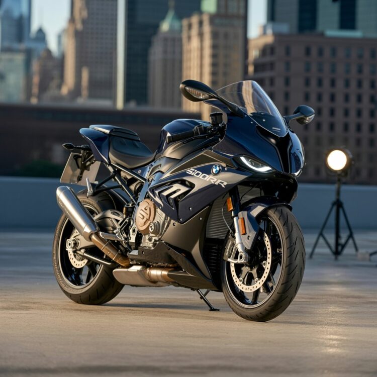 High-performance BMW S1000RR showcasing aerodynamic design and advanced features for 2024.