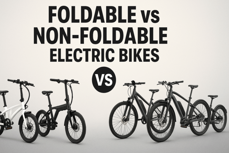 5 Foldable vs Non-Foldable Electric Bikes