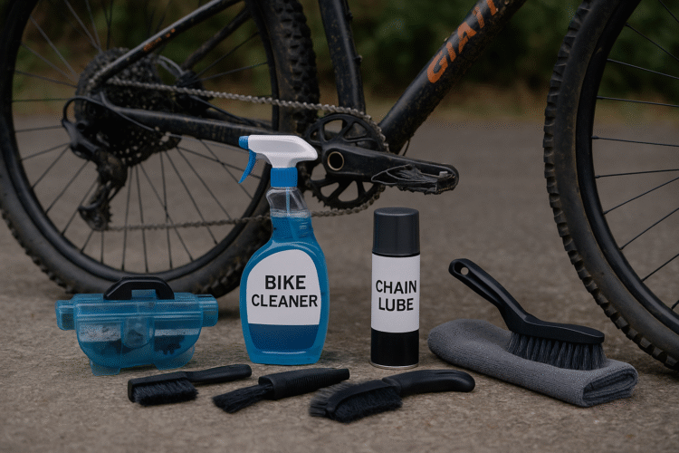 Clean your mountain bike using expert tools and methods