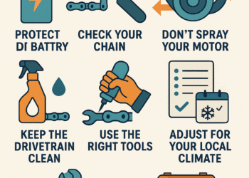 Routine maintenance tips for mid drive eBikes in the USA