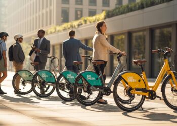 Student riding an affordable e-bike under $1000