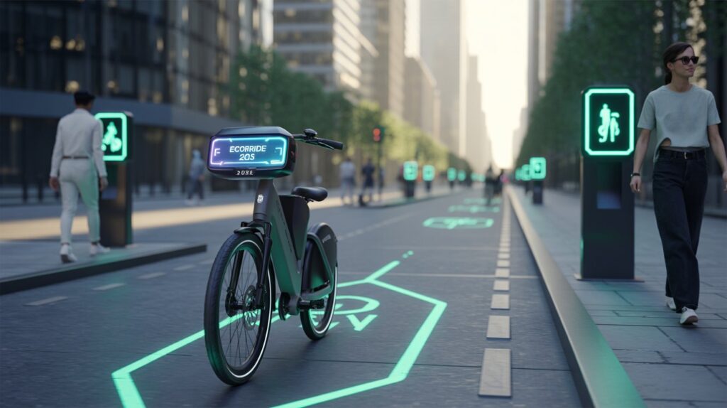 Side-by-side comparison of an electric bike and a fuel scooter — are electric bikes the future of two-wheel transport