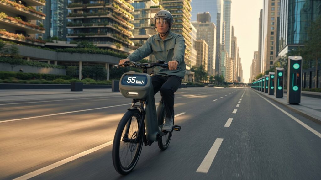 Delivery worker using an electric bike in 2025 — are electric bikes the future for gig and logistics work?