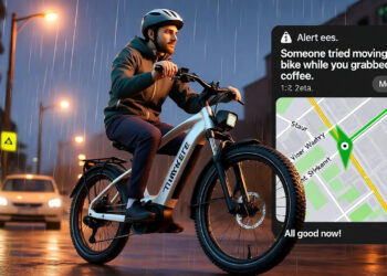 gps electric bike