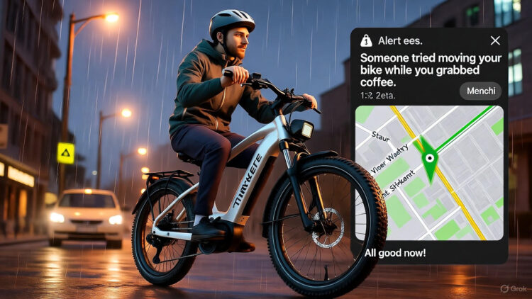gps electric bike