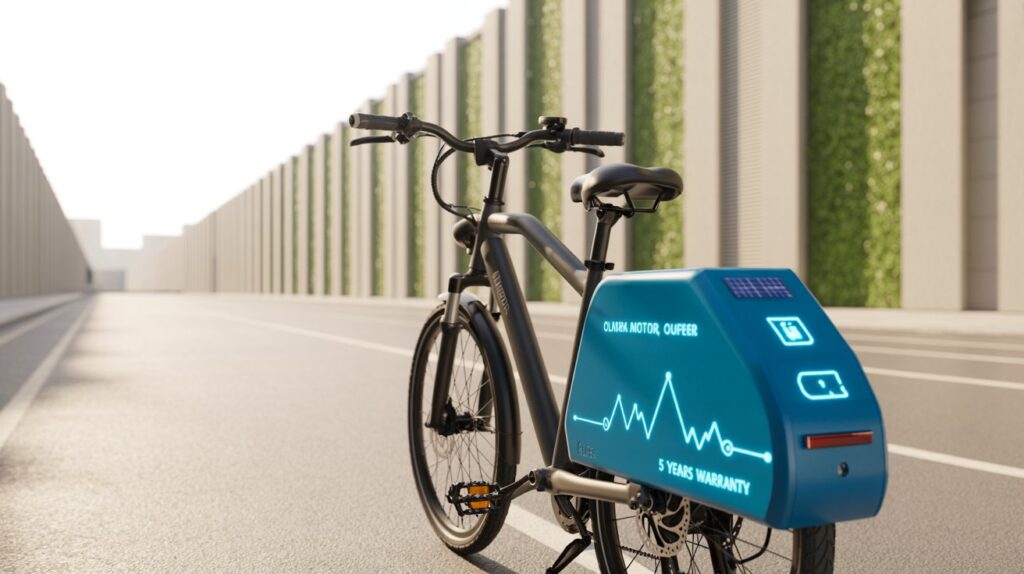 Electric bike motor representing long service life