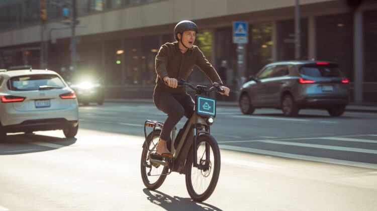 Rider losing e-bike power during acceleration at traffic light.